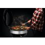 Grill węglowy 22" PRO Charcoal Kettle czarny + płyta żeliwna + zestaw (komin do rozpalania #67802, węgiel drzewny 3 kg #67107, podpałka 100 szt. #67052) - 12